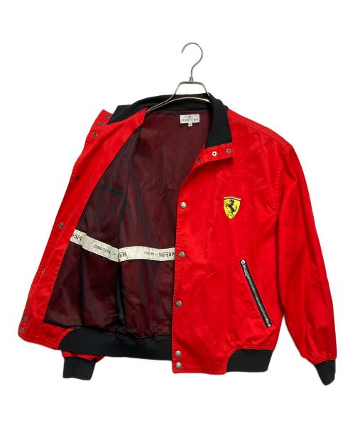 GERRUTI 1881（セルッティ）GERRUTI 1881 (セルッティ) Ferrari (フェラーリ) ブルゾン レッド×ブラック サイズ:SIZE Mの古着・服飾アイテム