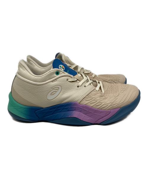 asics（アシックス）asics (アシックス) ballaholic (ボーラホリック) スニーカー ベージュ×ブルー サイズ:SIZE 27cmの古着・服飾アイテム