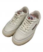 REEBOK×PAUL SMITHリーボック×ポールスミス）の古着「CLUB C 85 VINTAGE」｜ベージュ