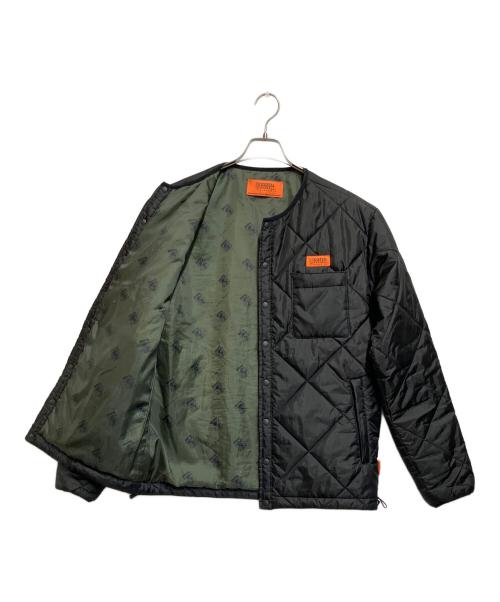 UNIVERSAL OVERALL（ユニバーサルオーバーオール）UNIVERSAL OVERALL (ユニバーサルオーバーオール) キルティングジャケット ブラック サイズ:SIZE Lの古着・服飾アイテム