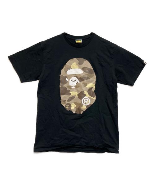 A BATHING APE（アベイシングエイプ）A BATHING APE (アベイシングエイプ) 半袖カットソー ブラック サイズ:SIZE XLの古着・服飾アイテム