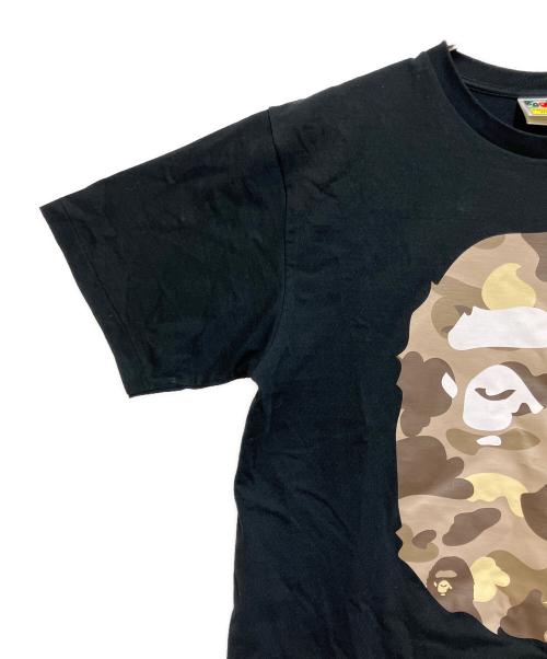 A BATHING APE（アベイシングエイプ）A BATHING APE (アベイシングエイプ) 半袖カットソー ブラック サイズ:SIZE XLの古着・服飾アイテム