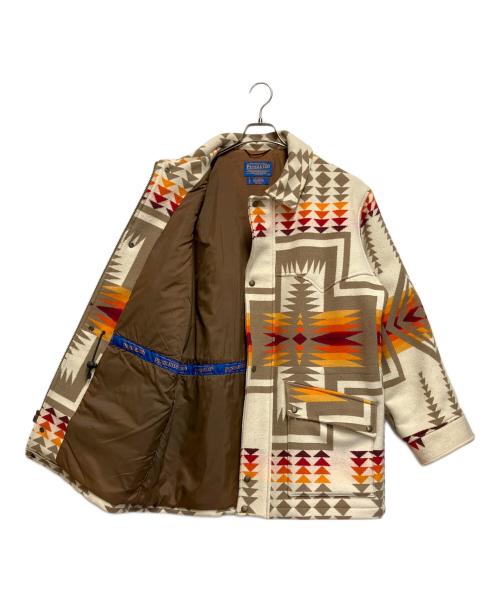 PENDLETON（ペンドルトン）PENDLETON (ペンドルトン) コート アイボリー サイズ:SIZE Mの古着・服飾アイテム