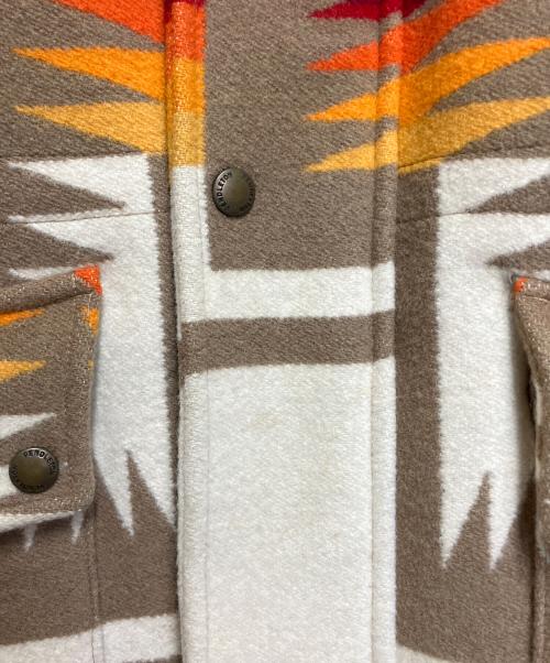 PENDLETON（ペンドルトン）PENDLETON (ペンドルトン) コート アイボリー サイズ:SIZE Mの古着・服飾アイテム