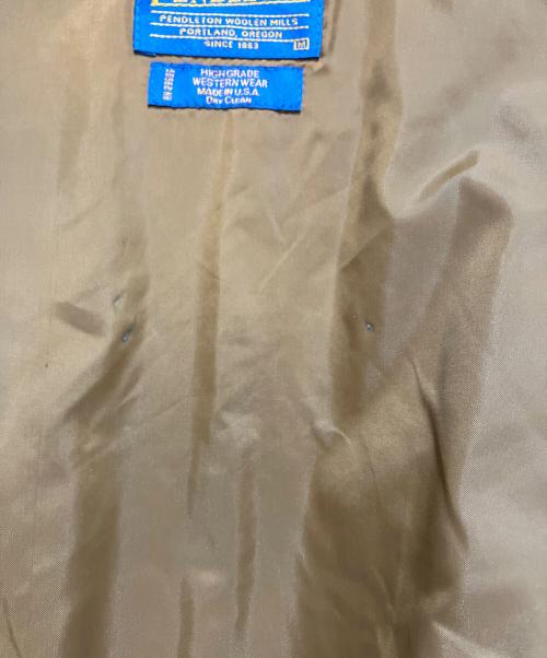 PENDLETON（ペンドルトン）PENDLETON (ペンドルトン) コート アイボリー サイズ:SIZE Mの古着・服飾アイテム