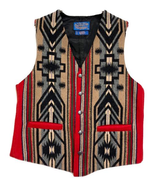 PENDLETON（ペンドルトン）PENDLETON (ペンドルトン) ジレ レッド サイズ:SIZEの古着・服飾アイテム