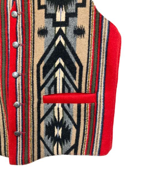 PENDLETON（ペンドルトン）PENDLETON (ペンドルトン) ジレ レッド サイズ:SIZEの古着・服飾アイテム