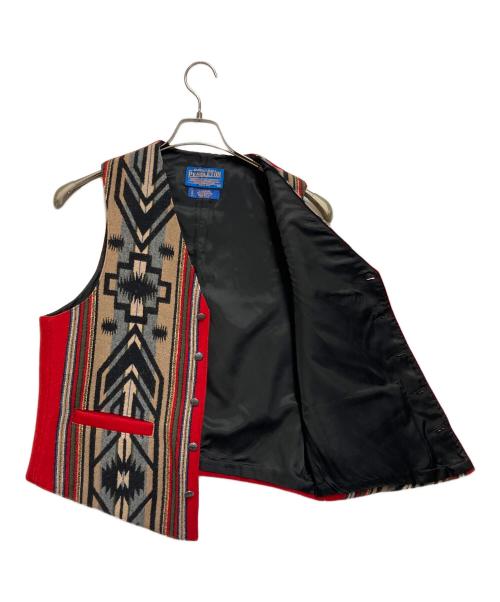 PENDLETON（ペンドルトン）PENDLETON (ペンドルトン) ジレ レッド サイズ:SIZEの古着・服飾アイテム
