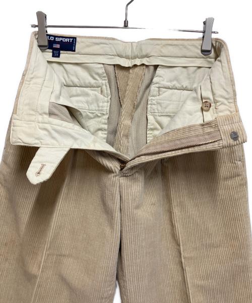 POLO SPORT（ポロスポーツ）POLO SPORT (ポロスポーツ) コーデュロイパンツ ベージュ サイズ:SIZE W31の古着・服飾アイテム