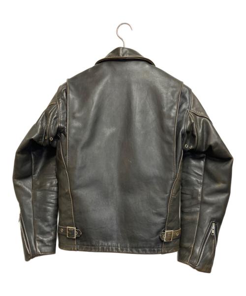 Schott（ショット）Schott (ショット) ライダースジャケット ブラック サイズ:SIZE 34の古着・服飾アイテム