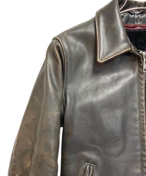Schott（ショット）Schott (ショット) ライダースジャケット ブラック サイズ:SIZE 34の古着・服飾アイテム