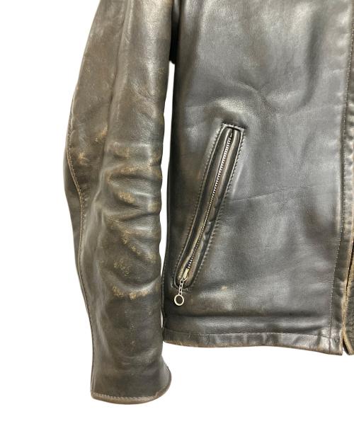 Schott（ショット）Schott (ショット) ライダースジャケット ブラック サイズ:SIZE 34の古着・服飾アイテム