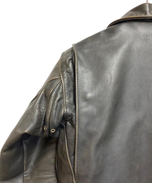 Schott（ショット）Schott (ショット) ライダースジャケット ブラック サイズ:SIZE 34の古着・服飾アイテム