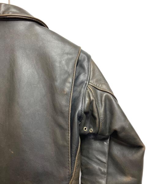 Schott（ショット）Schott (ショット) ライダースジャケット ブラック サイズ:SIZE 34の古着・服飾アイテム