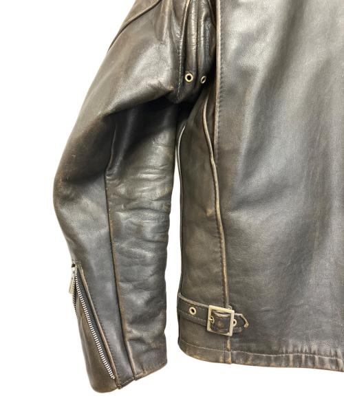Schott（ショット）Schott (ショット) ライダースジャケット ブラック サイズ:SIZE 34の古着・服飾アイテム