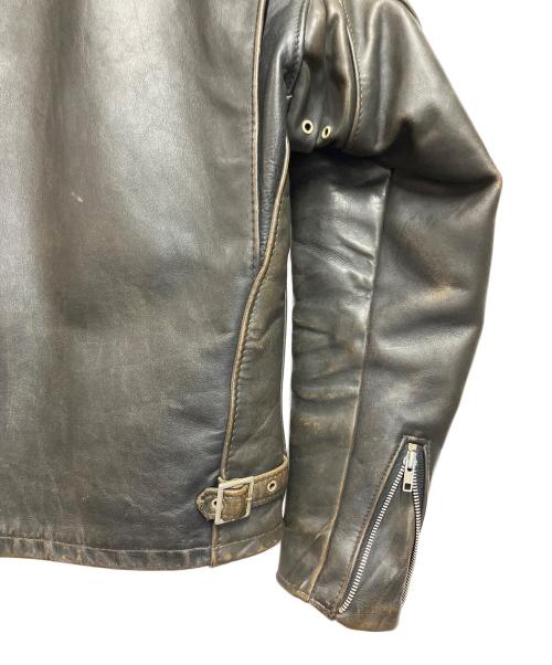 Schott（ショット）Schott (ショット) ライダースジャケット ブラック サイズ:SIZE 34の古着・服飾アイテム