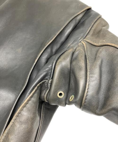 Schott（ショット）Schott (ショット) ライダースジャケット ブラック サイズ:SIZE 34の古着・服飾アイテム
