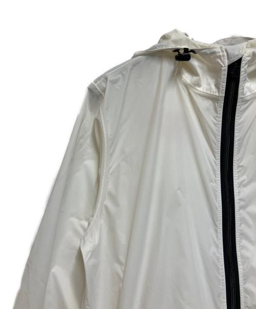 PLAY COMME des GARCONS（プレイコムデギャルソン）PLAY COMME des GARCONS (プレイコムデギャルソン) K-WAY (ケイウェイ) ナイロンジャケット ホワイト×ブラック サイズ:SIZE Lの古着・服飾アイテム