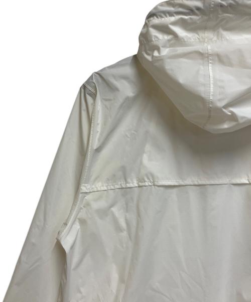 PLAY COMME des GARCONS（プレイコムデギャルソン）PLAY COMME des GARCONS (プレイコムデギャルソン) K-WAY (ケイウェイ) ナイロンジャケット ホワイト×ブラック サイズ:SIZE Lの古着・服飾アイテム