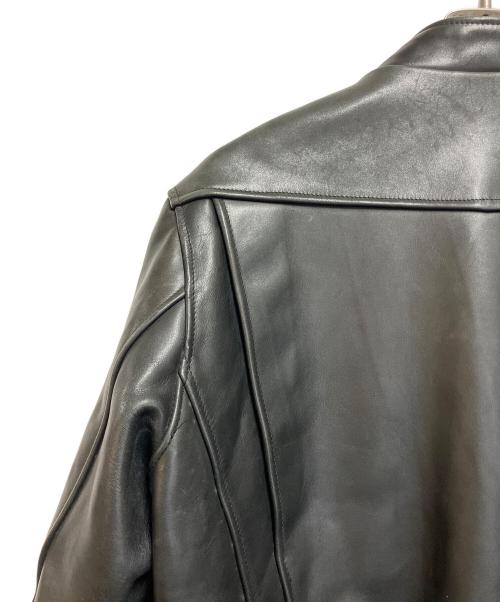 HARLEY-DAVIDSON（ハーレーダビッドソン）HARLEY-DAVIDSON (ハーレーダビッドソン) レザーライダースジャケット ブラック サイズ:SIZE 不明の古着・服飾アイテム