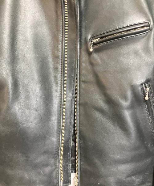 HARLEY-DAVIDSON（ハーレーダビッドソン）HARLEY-DAVIDSON (ハーレーダビッドソン) レザーライダースジャケット ブラック サイズ:SIZE 不明の古着・服飾アイテム