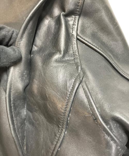 HARLEY-DAVIDSON（ハーレーダビッドソン）HARLEY-DAVIDSON (ハーレーダビッドソン) レザーライダースジャケット ブラック サイズ:SIZE 不明の古着・服飾アイテム