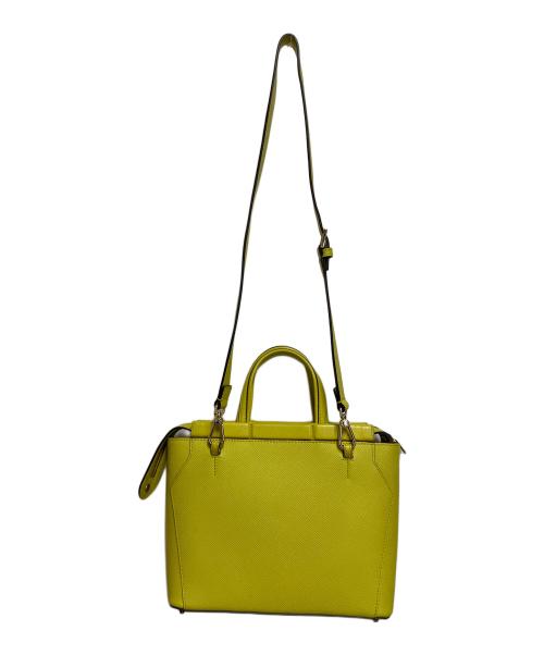 FURLA（フルラ）FURLA (フルラ) 2WAYバッグ 黄緑の古着・服飾アイテム