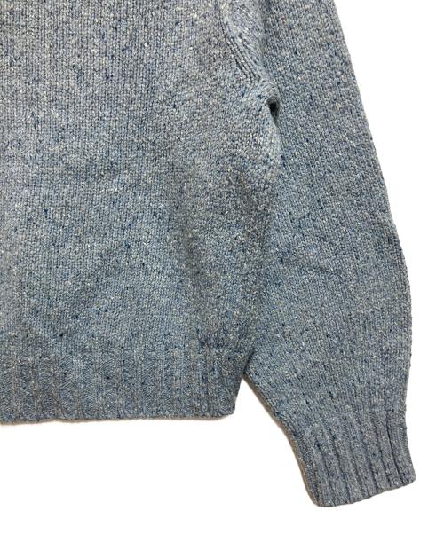 POLO RALPH LAUREN（ポロ・ラルフローレン）POLO RALPH LAUREN (ポロ・ラルフローレン) 厚手ニット ブルー サイズ:SIZE Sの古着・服飾アイテム