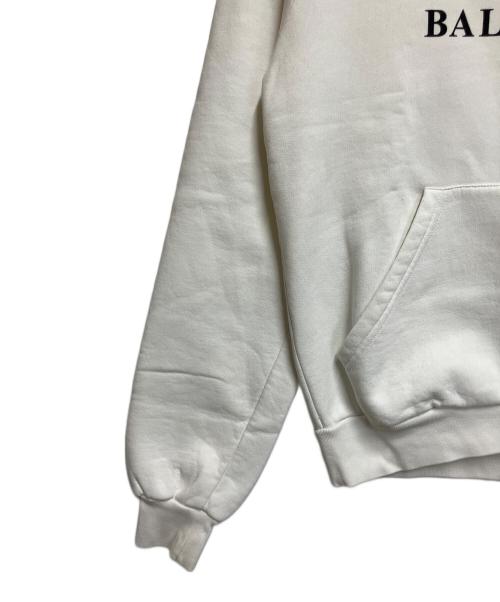 BALENCIAGA（バレンシアガ）BALENCIAGA (バレンシアガ) パーカー ホワイト サイズ:SIZE Sの古着・服飾アイテム