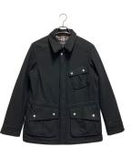 BURBERRY BLACK LABELバーバリーブラックレーベル）の古着「メルトンジャケット」｜ブラック