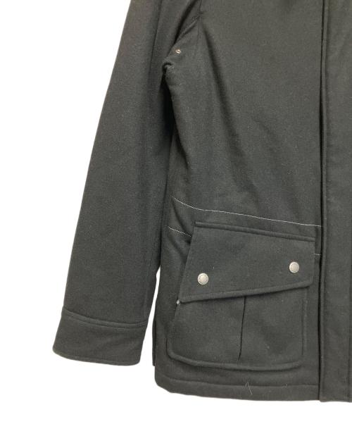 BURBERRY BLACK LABEL（バーバリーブラックレーベル）BURBERRY BLACK LABEL (バーバリーブラックレーベル) メルトンジャケット ブラック サイズ:SIZE Lの古着・服飾アイテム