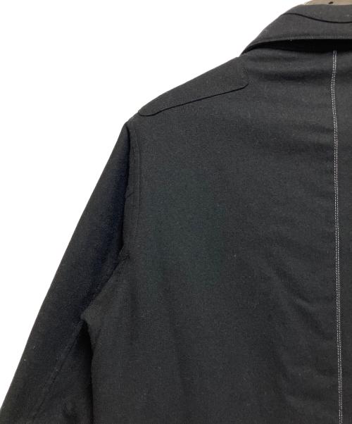BURBERRY BLACK LABEL（バーバリーブラックレーベル）BURBERRY BLACK LABEL (バーバリーブラックレーベル) メルトンジャケット ブラック サイズ:SIZE Lの古着・服飾アイテム