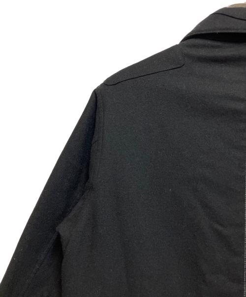 BURBERRY BLACK LABEL（バーバリーブラックレーベル）BURBERRY BLACK LABEL (バーバリーブラックレーベル) メルトンジャケット ブラック サイズ:SIZE Lの古着・服飾アイテム