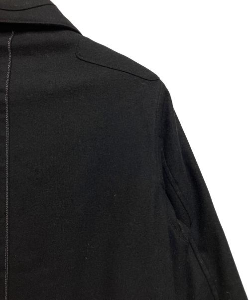 BURBERRY BLACK LABEL（バーバリーブラックレーベル）BURBERRY BLACK LABEL (バーバリーブラックレーベル) メルトンジャケット ブラック サイズ:SIZE Lの古着・服飾アイテム