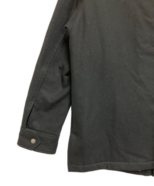 BURBERRY BLACK LABEL（バーバリーブラックレーベル）BURBERRY BLACK LABEL (バーバリーブラックレーベル) メルトンジャケット ブラック サイズ:SIZE Lの古着・服飾アイテム