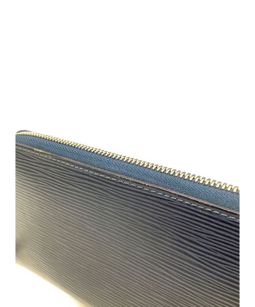 LOUIS VUITTON（ルイ ヴィトン）LOUIS VUITTON (ルイヴィトン) ジッピーウォレット ネイビー エピ M61873  CA3185の古着・服飾アイテム