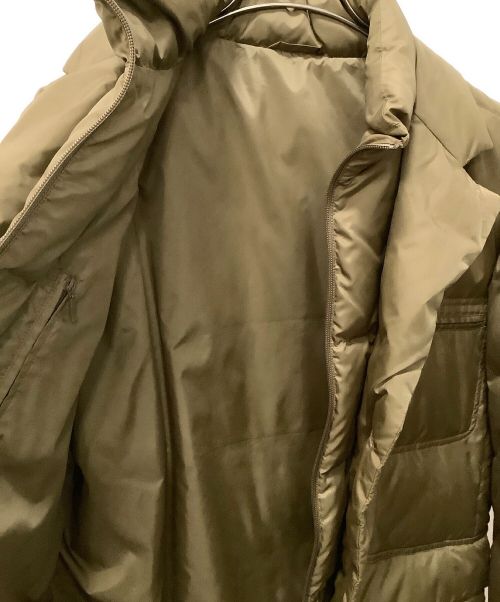 NEWYORKER（ニューヨーカー）NEWYORKER (ニューヨーカー) ダウンジャケット ブラウン サイズ:Mの古着・服飾アイテム