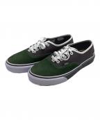 VANS×BOTANIZEバンズ×ボタナイズ）の古着「ローカットスニーカー」｜グリーン×グレー