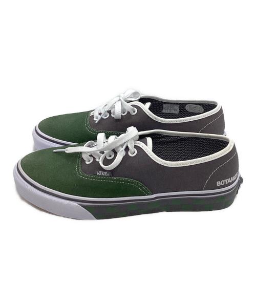 VANS×BOTANIZE（バンズ×ボタナイズ）VANS×BOTANIZE (バンズ×ボタナイズ) ローカットスニーカー グリーン×グレー サイズ:25cmの古着・服飾アイテム