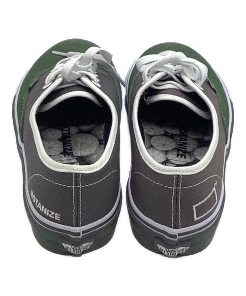 VANS×BOTANIZE（バンズ×ボタナイズ）VANS×BOTANIZE (バンズ×ボタナイズ) ローカットスニーカー グリーン×グレー サイズ:25cmの古着・服飾アイテム