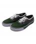 VANS×BOTANIZE（バンズ×ボタナイズ）の古着「ローカットスニーカー」｜グリーン×グレー