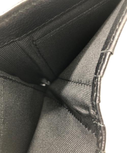 EAR（イア）EAR (イア) 2つ折りミニ財布 ブラックの古着・服飾アイテム