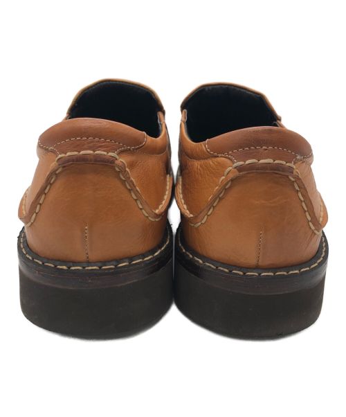 CASTELBAJAC（カステルバジャック）CASTELBAJAC (カステルバジャック) レザースリッポン ブラウン サイズ:27.0cmの古着・服飾アイテム