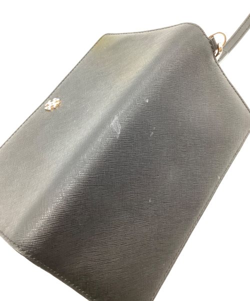 TORY BURCH（トリーバーチ）TORY BURCH (トリーバーチ) ２つ折り長財布 ブラックの古着・服飾アイテム