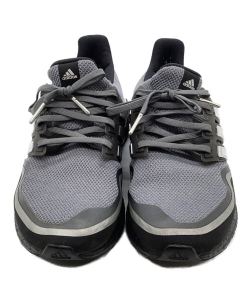 adidas（アディダス）adidas (アディダス) ウルトラブーストローカットシューズ グレー×シルバー サイズ:25.5の古着・服飾アイテム