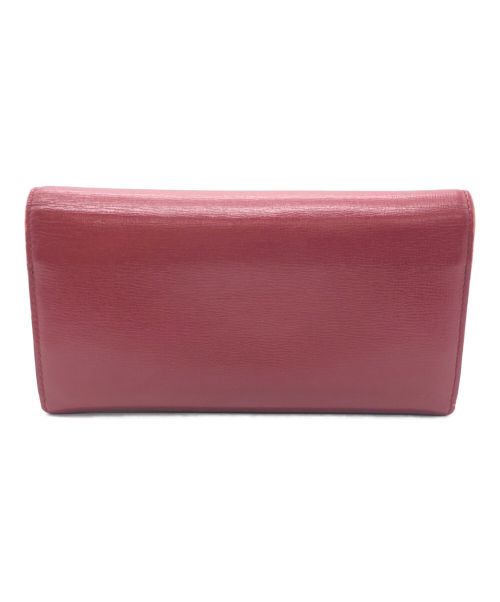 GUCCI（グッチ）GUCCI (グッチ) ロングウォレット レッドの古着・服飾アイテム