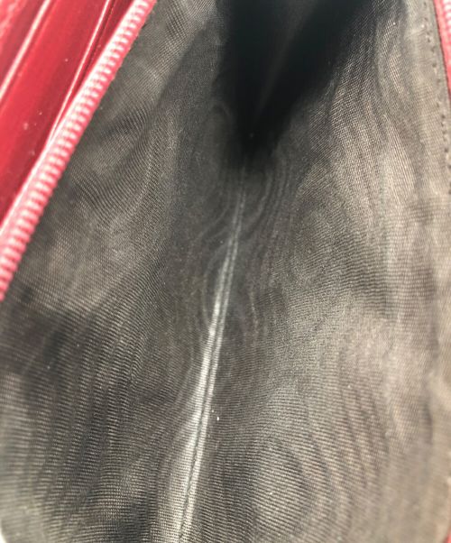 GUCCI（グッチ）GUCCI (グッチ) ロングウォレット レッドの古着・服飾アイテム