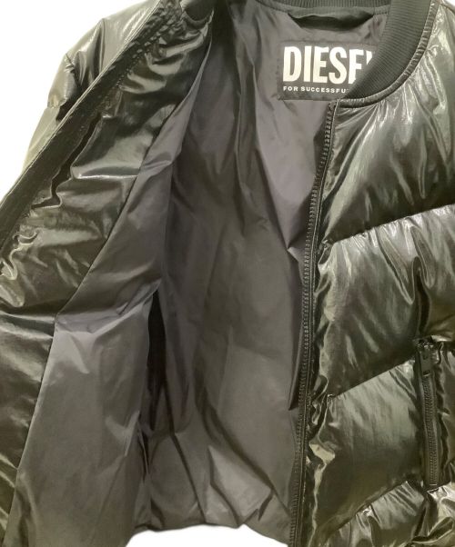 DIESEL（ディーゼル）DIESEL (ディーゼル) ダウンジャケット ブラック サイズ:XLの古着・服飾アイテム