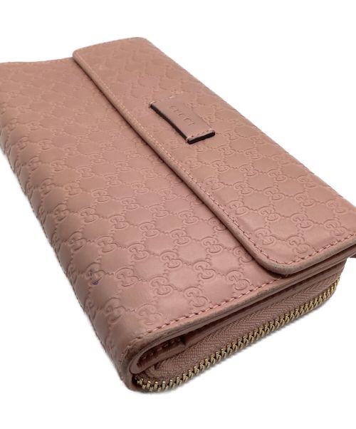 GUCCI（グッチ）GUCCI (グッチ) 長財布 ピンクの古着・服飾アイテム