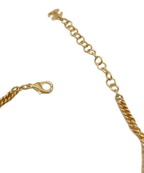 CHANEL（シャネル）CHANEL (シャネル) ペンダントネックレス ブルー×ホワイトの古着・服飾アイテム